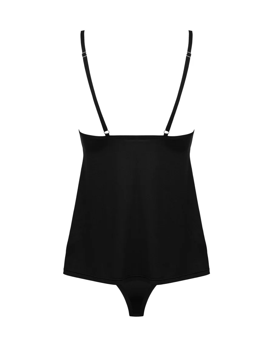 Топ и трусики Obsessive Bella Rou top & panties M/L, топ, трусики