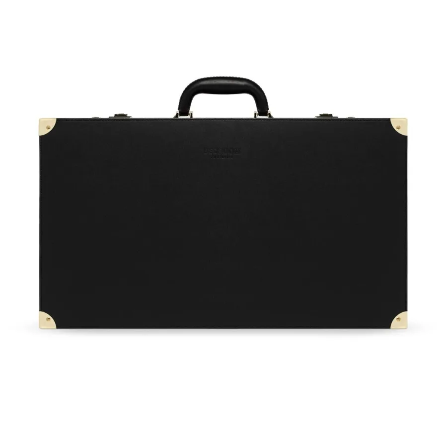 Набор для BDSM Bedroom Fantasies: Bondage Suitcase 13 Pcs - Cow Leather