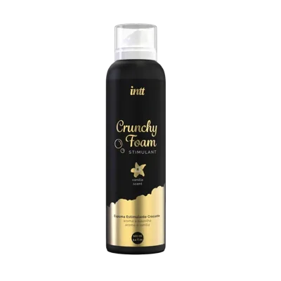 Премиум массажная пена Intt Crunchy Foam - Vanilla (150 мл) экстраувлажняющая