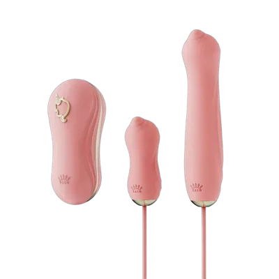 Набор 3в1 Zalo – UNICORN Set Pink, виброяйцо, пульсатор, вакуумный стимулятор