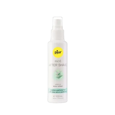 Увлажняющий спрей после бритья pjur med After Shave Spray 100 мл, без спирта, с витамином B5 и алоэ