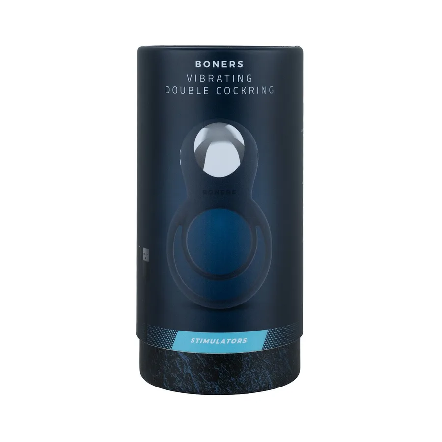 Ерекційне кільце Boners Vibrating Double Cock Ring