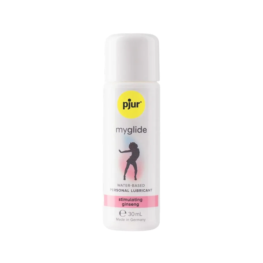 Збуджувальний лубикант на водній основі pjur myglide 30 мл, із женьшенем, тепло+поколювання