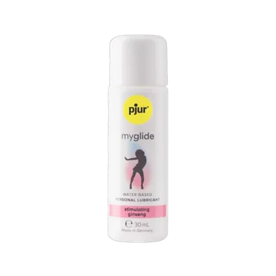 Збуджувальний лубикант на водній основі pjur myglide 30 мл, із женьшенем, тепло+поколювання