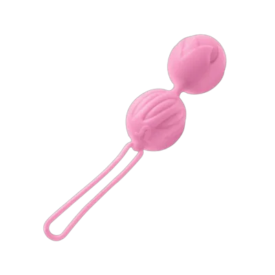 Вагінальні кульки Adrien Lastic Geisha Lastic Balls Mini Pink (S), діаметр 3,4 см, маса 85 г
