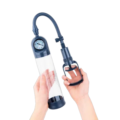 Вакуумная помпа для пениса Boners Penispump With Pressure Gauge