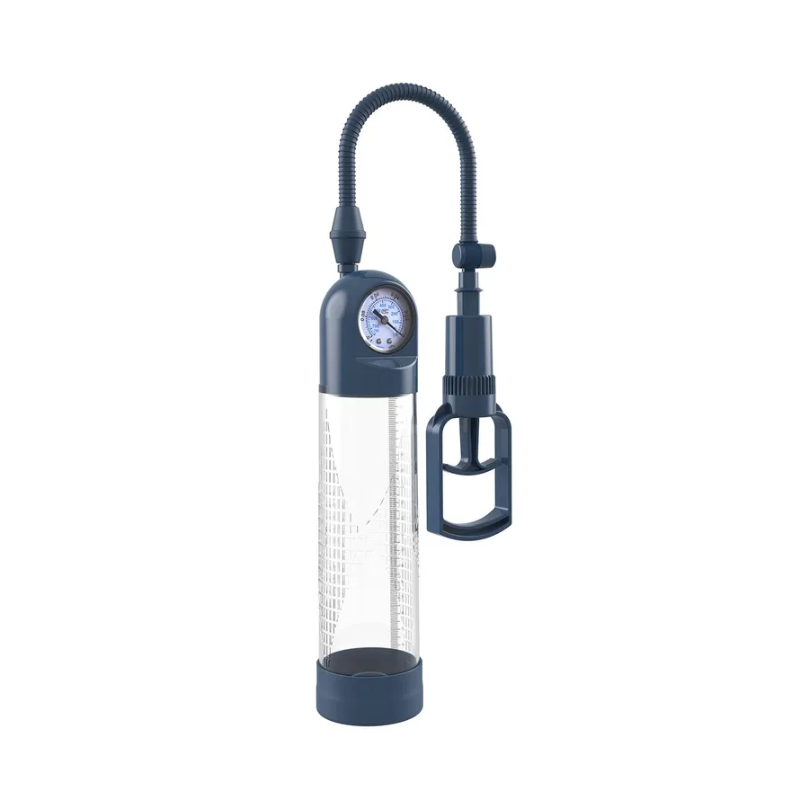 Вакуумна помпа для пеніса Boners Penispump With Pressure Gauge