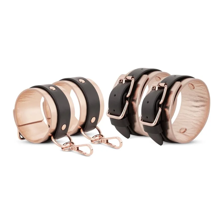 Фіксатор рук і ніг для ліжка Rosy Gold - Under-Mattress Restraint Set