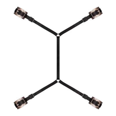 Фіксатор рук і ніг для ліжка Rosy Gold - Under-Mattress Restraint Set