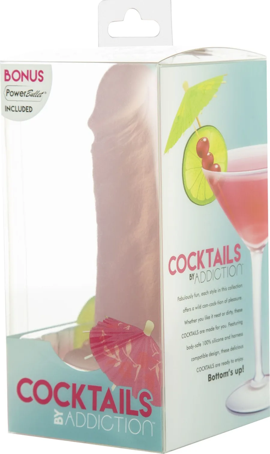 Фаллоимитатор на присоске Cocktails by Addiction – Peach Bellini