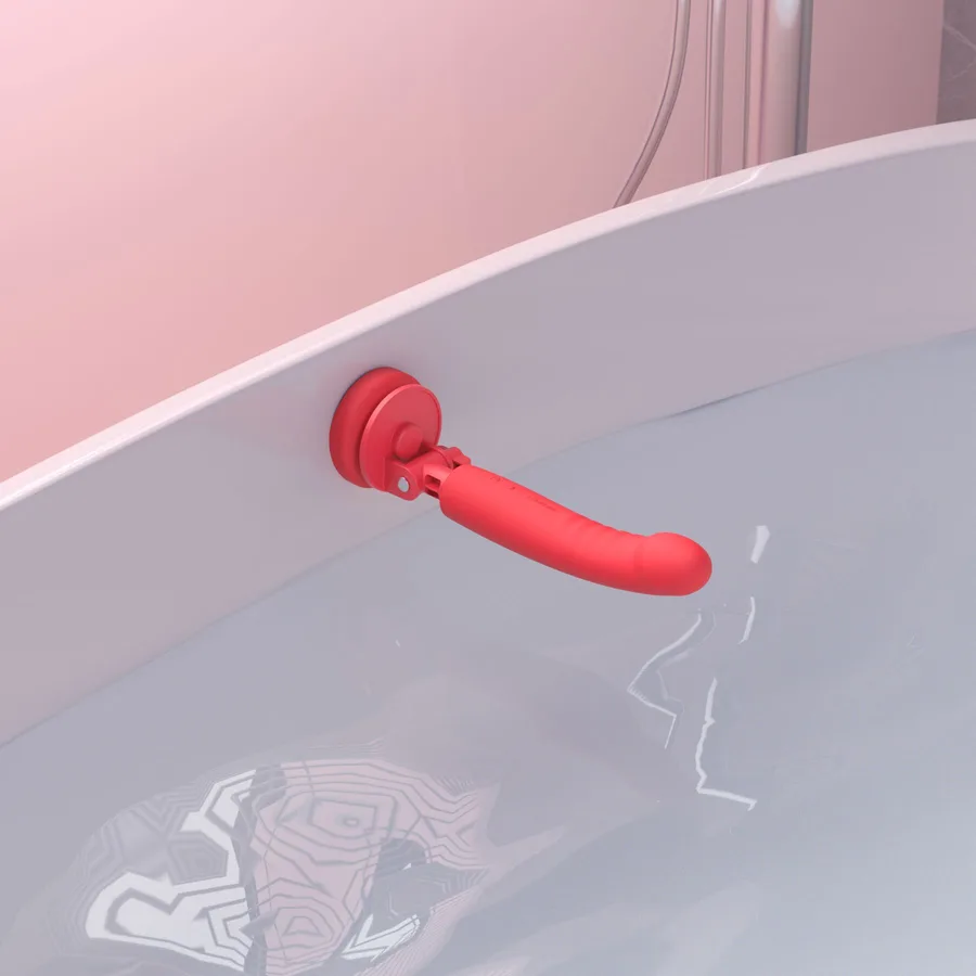 Смарт-мини секс-машина Lovense Mission 2 Vibrating suction cup dildo, 6500 вибраций/мин, Touch Sense