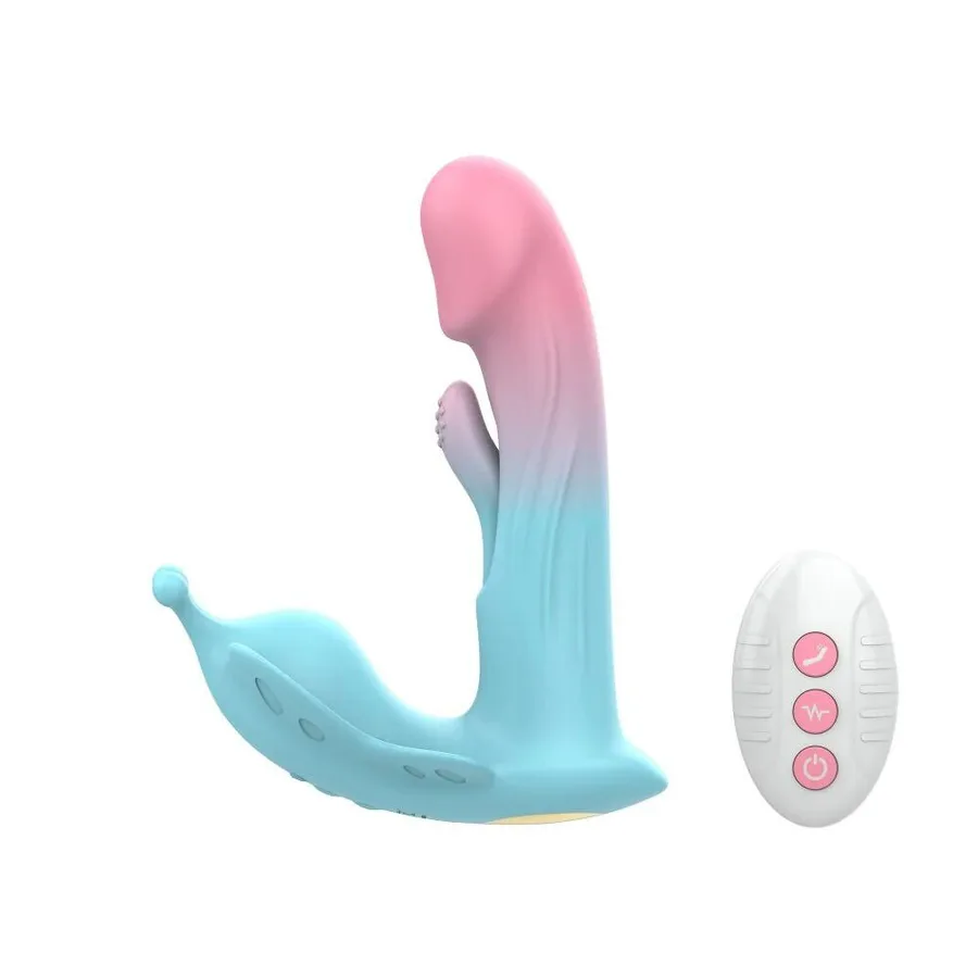 Вибратор Loviss Becky Trigger Panty Vibrator, носимый, вибрация + манящее движение, пульт ДУ