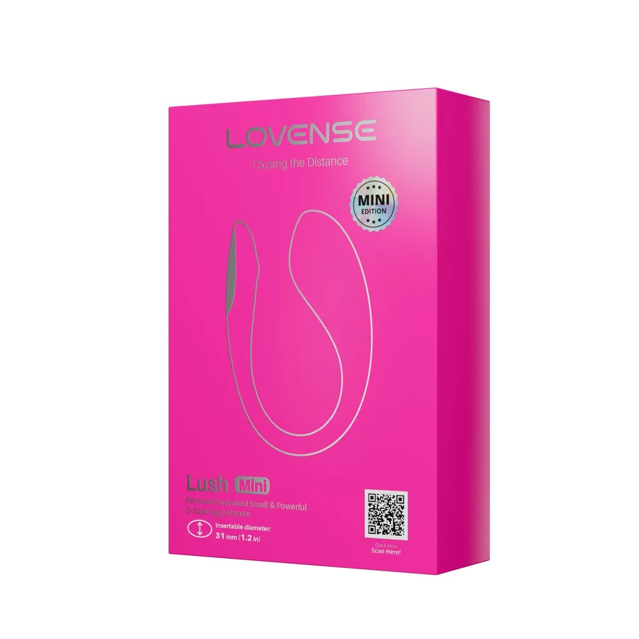 Міні смарт-віброяйце Lovense Lush Mini, зменшена версія Lovense Lush 4