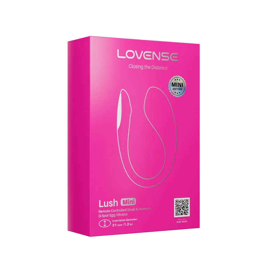 Міні смарт-віброяйце Lovense Lush Mini, зменшена версія Lovense Lush 4