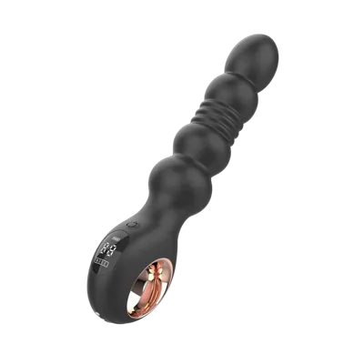 Анальный вибратор с пульсацией Loviss Thor Thrusting Anal Plug, 2 мотора