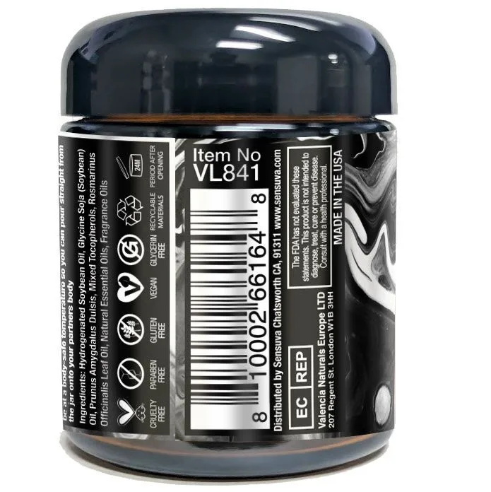Массажная свеча Sensuva [HE]RO Dark Temptation Massage Oil Candle 113г