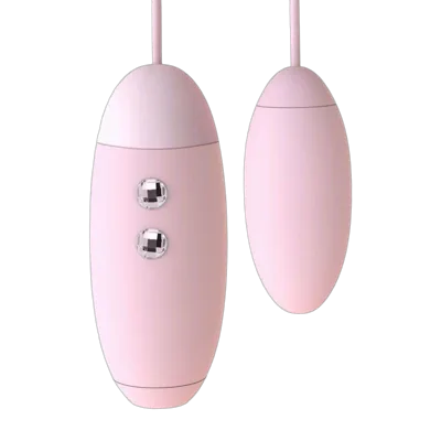 Вакуумний стимулятор з віброяйцем 2-в-1 KISSTOY Miss VV Pink