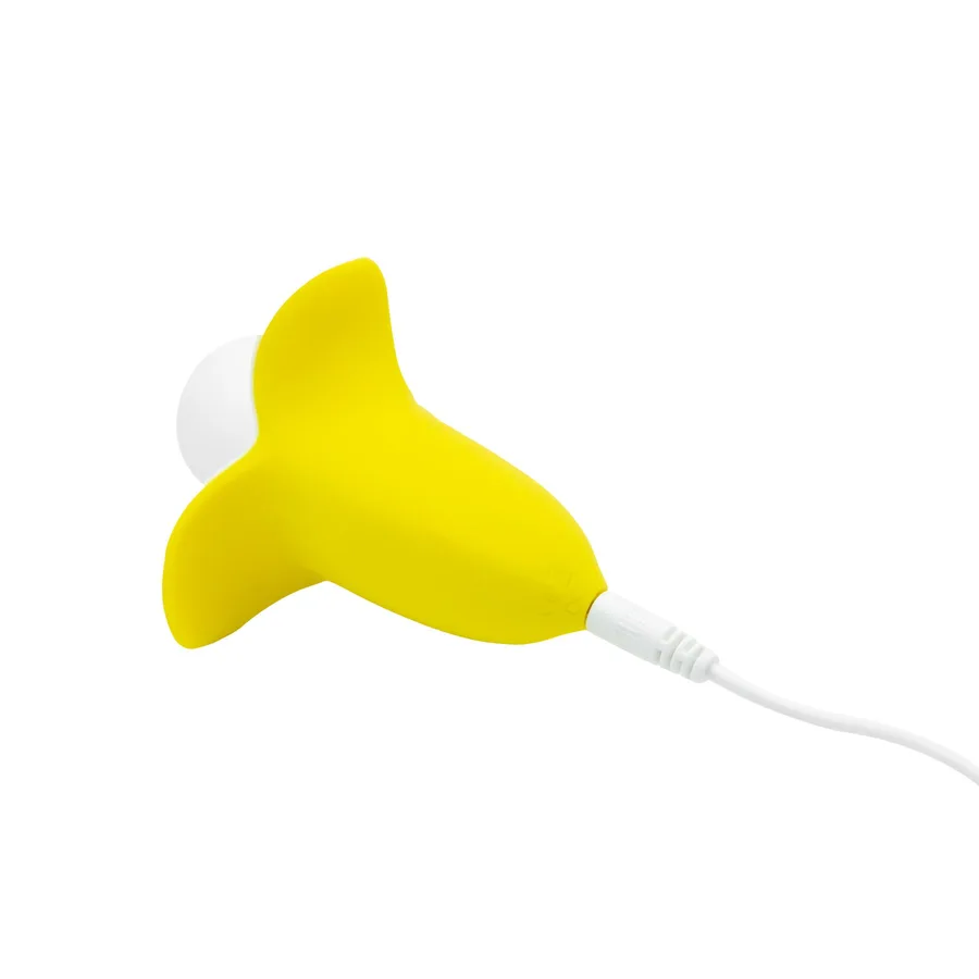 Вибратор-банан Banana Bliss Mini Silicone Vibrator, вагинально-клиторальная стимуляция, 10 режимов