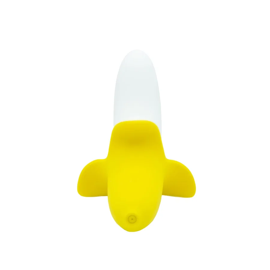 Вибратор-банан Banana Bliss Mini Silicone Vibrator, вагинально-клиторальная стимуляция, 10 режимов