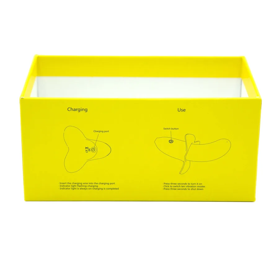 Вибратор-банан Banana Bliss Mini Silicone Vibrator, вагинально-клиторальная стимуляция, 10 режимов