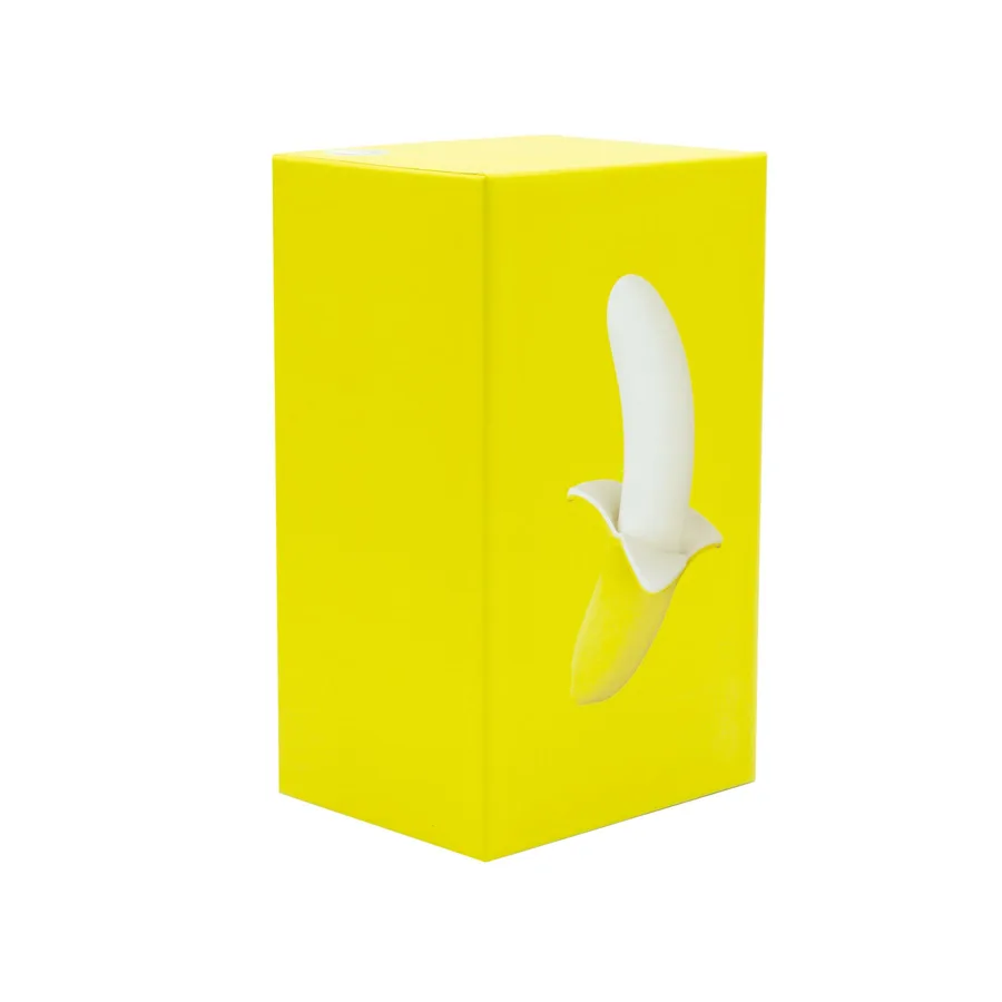 Вибратор-банан Banana Bliss Mini Silicone Vibrator, вагинально-клиторальная стимуляция, 10 режимов