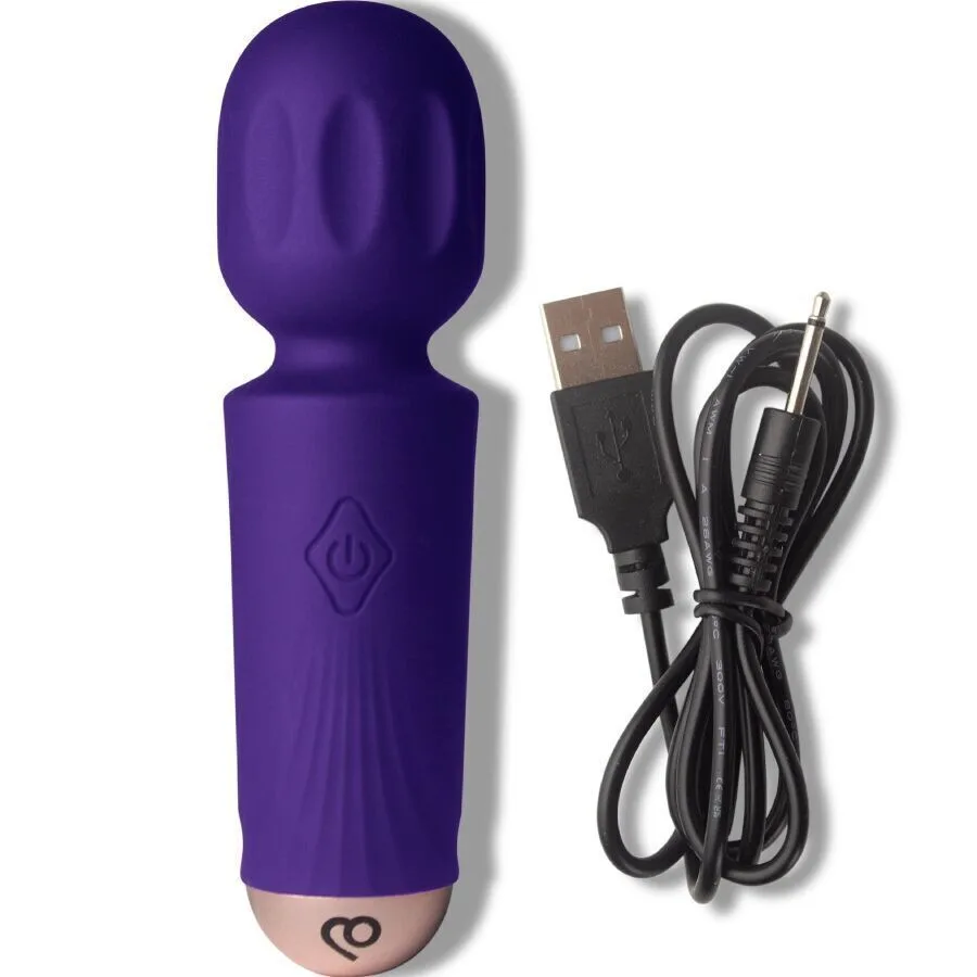 Вібромасажер Rocks Off Mini Wand Violet Dream, 16 режимів
