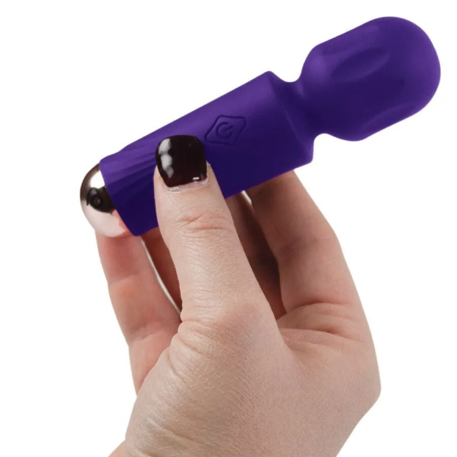 Вібромасажер Rocks Off Mini Wand Violet Dream, 16 режимів