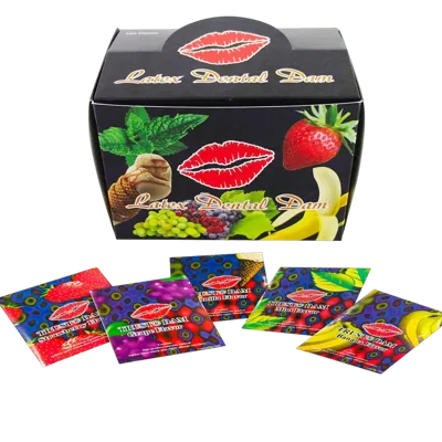 Набор латексных салфеток Latex Dental Dams Assorted 100 шт