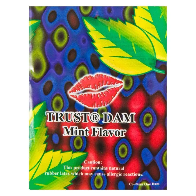 Латексна серветка Latex Dental Dams Mint 1 шт