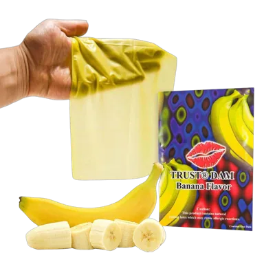 Латексная салфетка Latex Dental Dams Banana 1 шт
