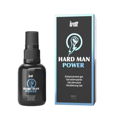 Стимулирующий гель для эрекции Intt Hard Man Power (15 мл), экстракт гингко билоба, таурин