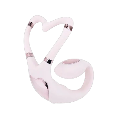 Смарт-вібратор для пар Adrien Lastic Venus + APP, подвійний, можна носити під одягом, 10 режимів
