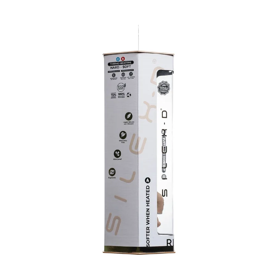 Фалоімітатор SilexD Vetus Real Skin Flesh (8in MODEL 1) суперсофт-силікон+Silexpan, діаметр 4,1 см