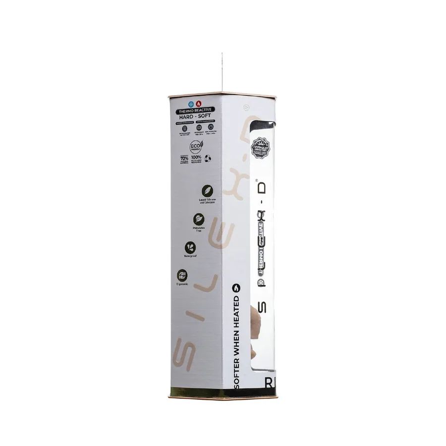 Фаллоимитатор SilexD Tomas Real Skin Flesh MODEL 1, реалистичный, на присоске, диаметр 4,9 см