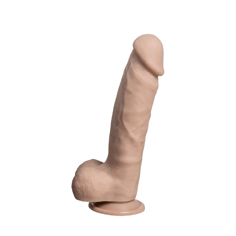 Фаллоимитатор SilexD Tomas Real Skin Flesh MODEL 1, реалистичный, на присоске, диаметр 4,9 см