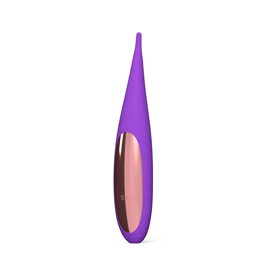 Клиторальный вибратор LELO DOT Travel Purple, точечная стимуляция, 8 режимов