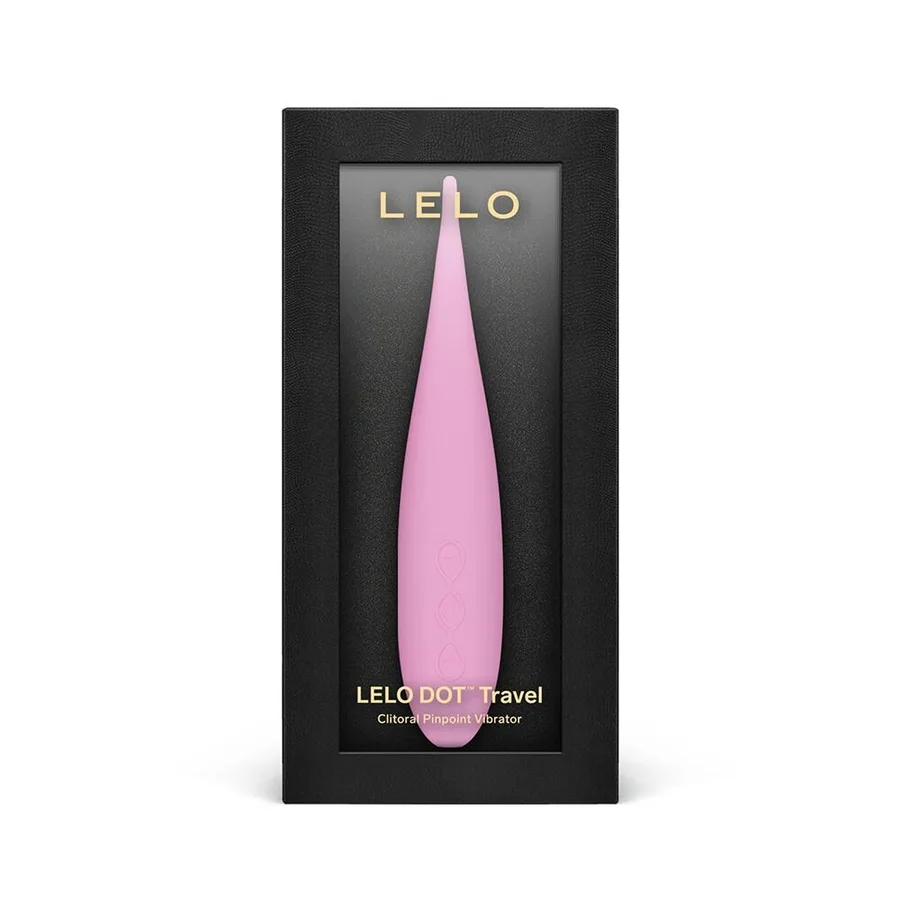 Клиторальный вибратор LELO DOT Travel Pink, точечная стимуляция, 8 режимов