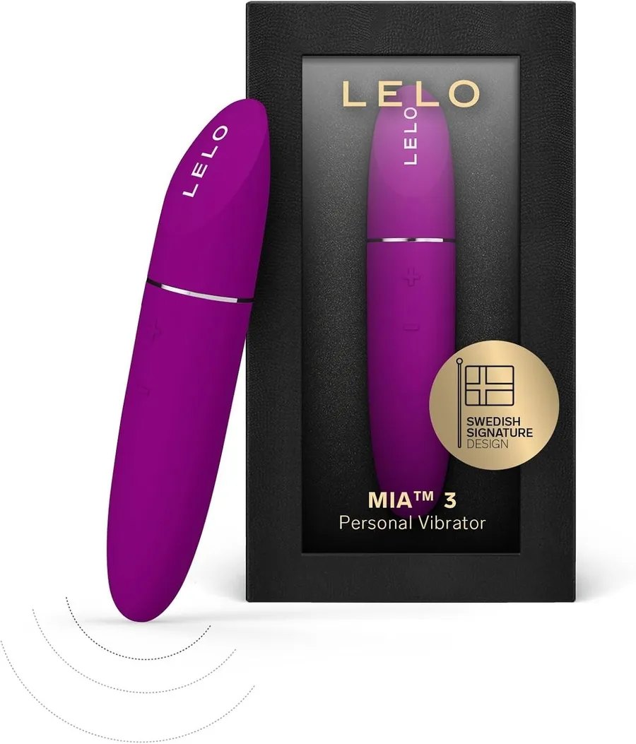 Шикарная вибропуля LELO Mia 3 Deep Rose