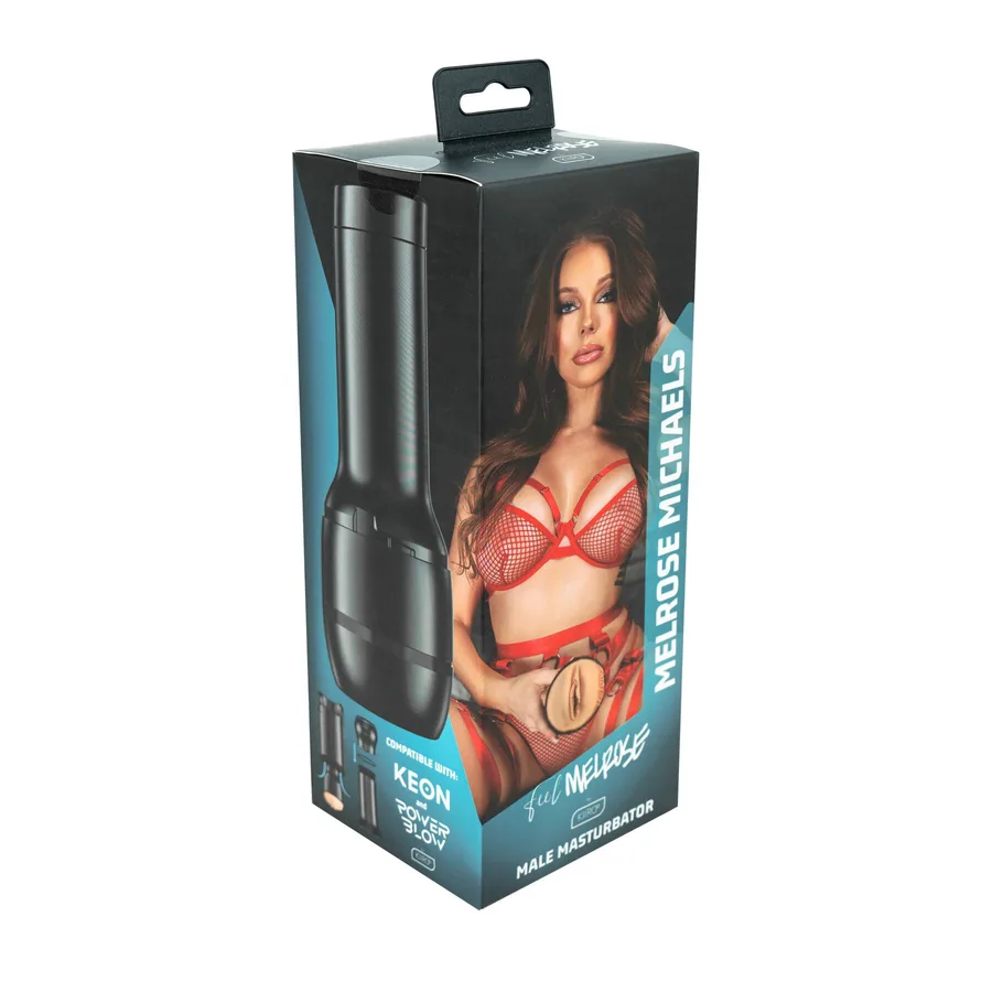 Мастурбатор Kiiroo Feel MelRose Michaels PBC, совместим с PowerBlow, Control и Keon, копия вагины порнозвезды