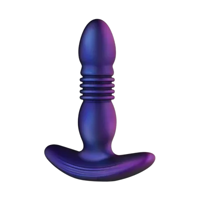Анальна пробка з вібрацією та пульсацією Hueman - Supernova Thrusting Buttplug