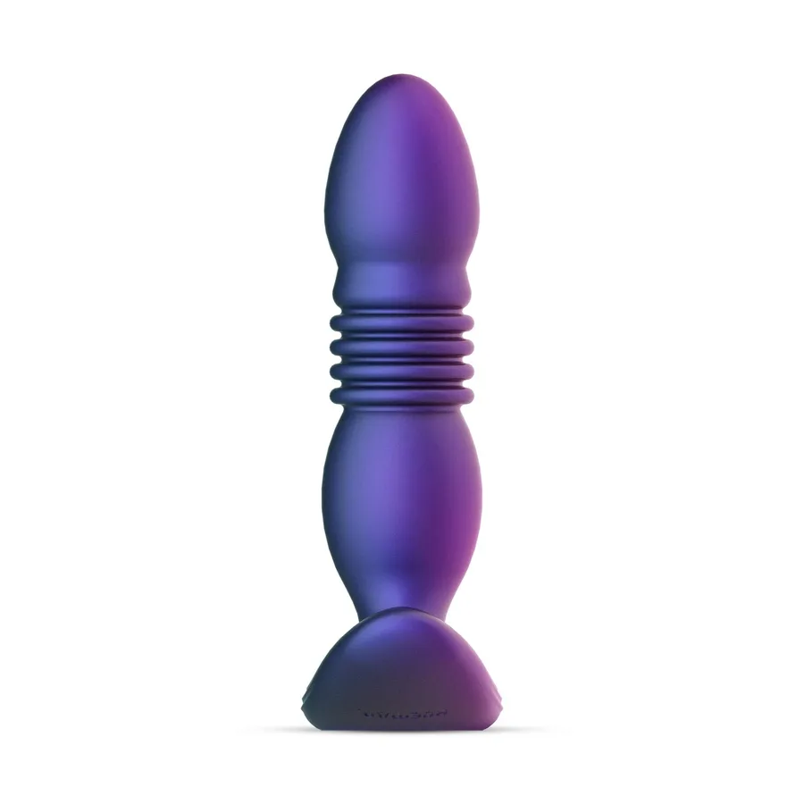 Анальна пробка з вібрацією та пульсацією Hueman - Supernova Thrusting Buttplug