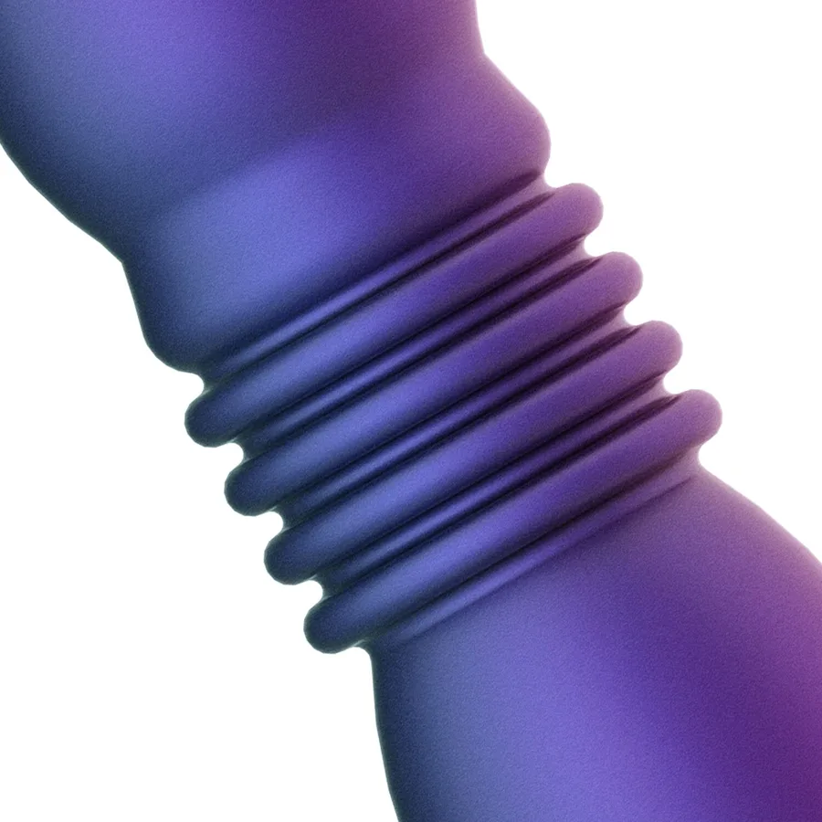 Анальна пробка з вібрацією та пульсацією Hueman - Supernova Thrusting Buttplug