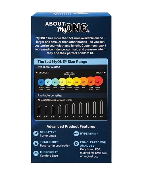 Презервативы MyONE Super Snug 10 шт, картонная коробка