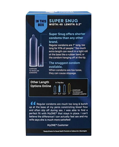 Презервативы MyONE Super Snug 10 шт, картонная коробка