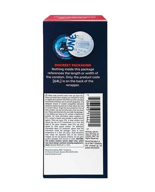 Презервативы MyONE Super Wide & Long 10 шт, картонная коробка