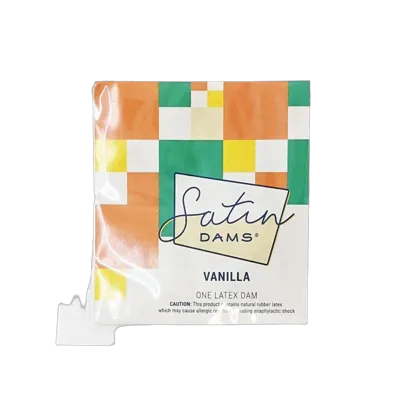 Латексная салфетка Satin Dams Vanilla 1 шт