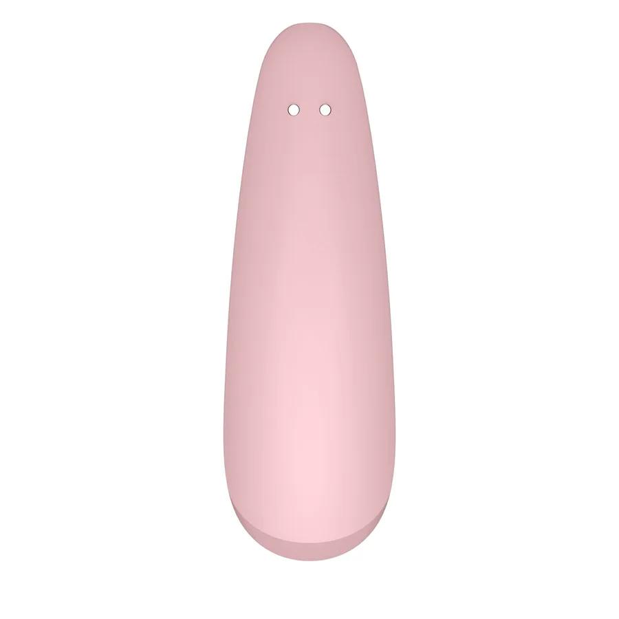 Вакуумний кліторальний стимулятор Satisfyer Curvy 2+ Pink з керуванням через інтернет