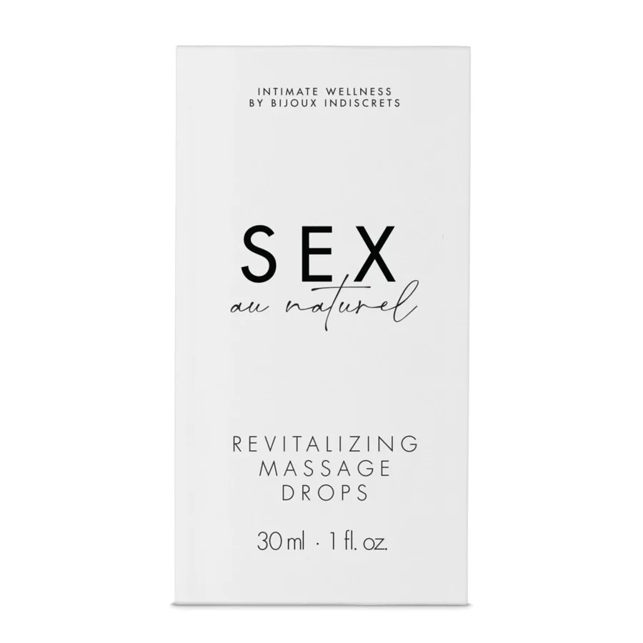 Восстанавливающие капли для массажа Bijoux Indiscrets Sex au Naturel — Revitalizing Massage Drops