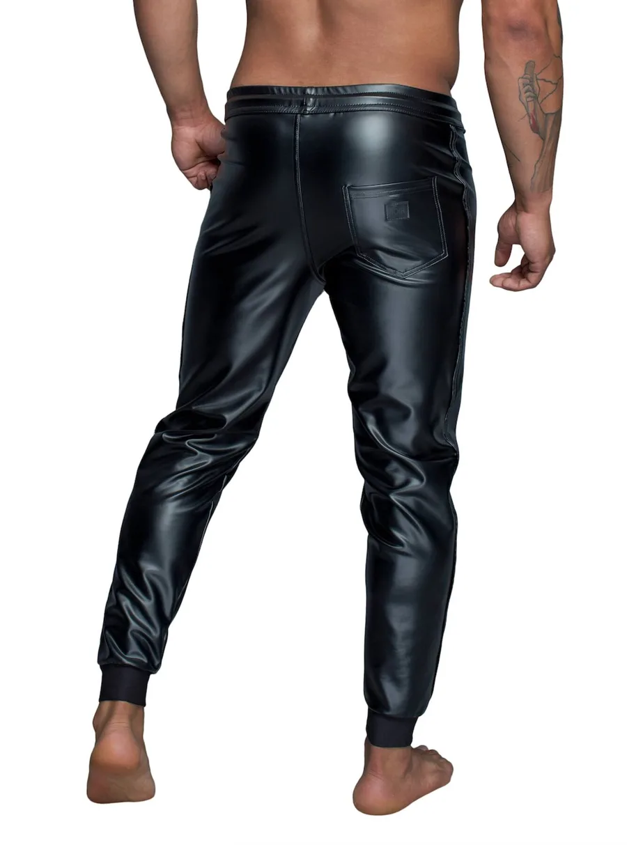 Чоловічі трегінси Noir Handmade H063 Powerwetlook treggings, M, мокрий ефект