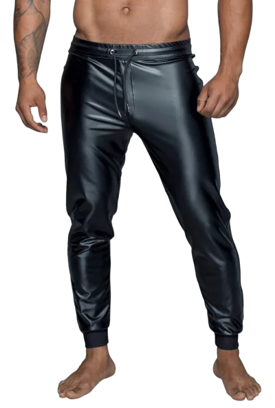 Чоловічі трегінси Noir Handmade H063 Powerwetlook treggings, 3XL, мокрий ефект